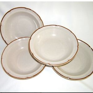 4 Baroque Hearthside Stoneware 4 8" Soup Bowls   See More Listings Get Comp Set